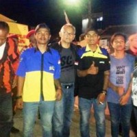Ketua PP dan Ketua Brigez berfoto bersama.